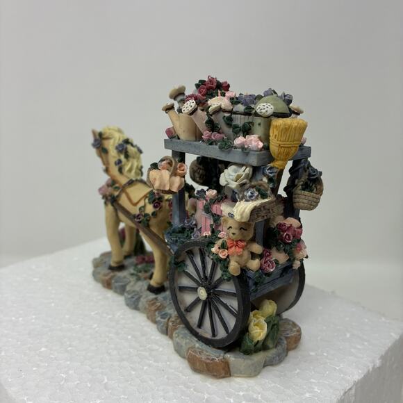 Ivy & Innocence - The Tinker's Wagon 05198 Original Box 1998 Vintage Horse Drawn - Picture 8 of 15